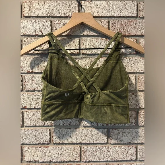 Lululemon Energy Bra Long Line Ice Dye *Medium Support, B-D Cup - Picture 2 of 4